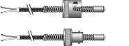 Temperature controllers with bayonet fitting