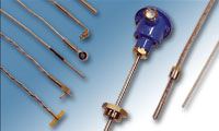 thermocouples et sondes PT100