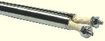 cartouche chauffante fendue - bornes filetees