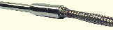 cartouche electrique chauffante fendues - tresse metallique