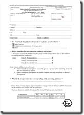 questionnaire realisation radiateurs ATEX