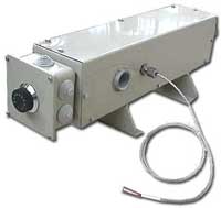 Circulation heater with insulated sheath 