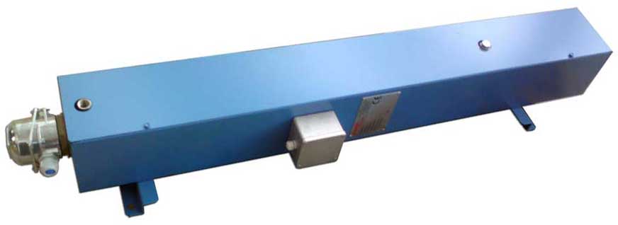 Circulation heater with insulated sheath 