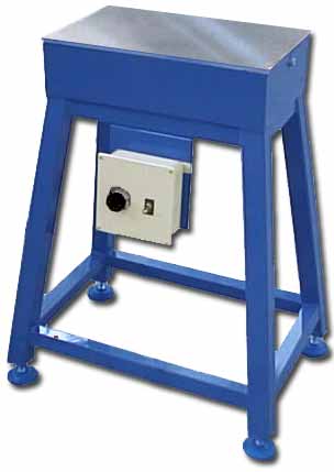 Heating tables on legs